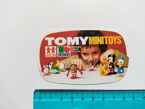 Autocollant tomy minitoys - autocollant,