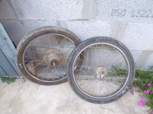 Paire jantes roues peugeot - de,