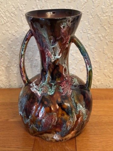Vase faïence anses - faÏence,