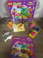 Lego 5845 Belville Dolphin Show Mer Dauphin complet + notice boite 1998 - CNB73