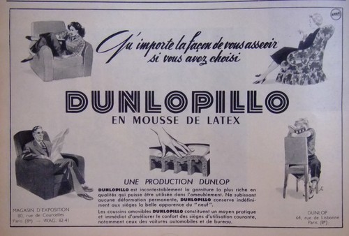 Publicité dunlopillo - publicitÉ, en