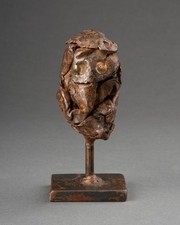 "Tête abstraite" : Sculpture