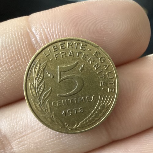 Centimes francs de 1978 - 5,