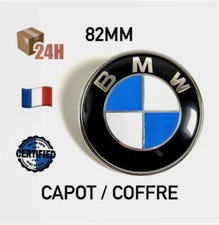 Logo BMW 82mm original classique Capot Coffre Emblème Badge Insigne 82 NEUF