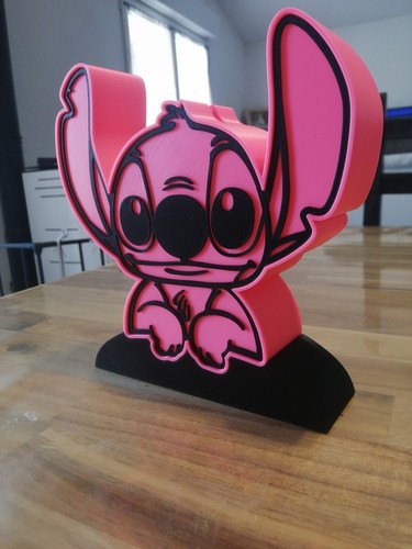 Tirelire stitch angel - tirelire,