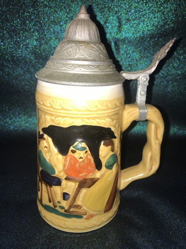 Vintage glass beer - glass, stein