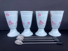 4 MAZAGRANS EN PORCELAINE