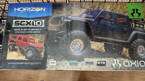 Rare 10 scx10 iii jeep - 1/10,