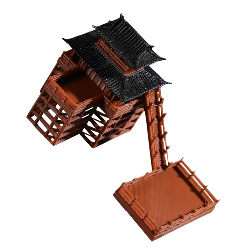 Ornement miniature sur pilotis