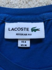 t-shirt Lacoste bleu Regular