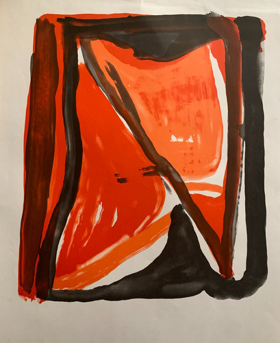Bram van velde - bram, lithographie
