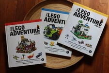 Les 3 livres de "Lego Adventure Book", édition No Starch Press