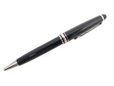 STYLO BILLE MONTBLANC MEISTERSTUCK CLASSIQUE PLATINE MB2866 RESINE NOIR PEN 405€