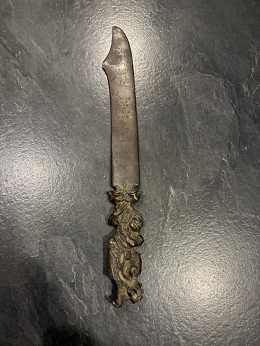 Coupe papier bronze japon - bronze,