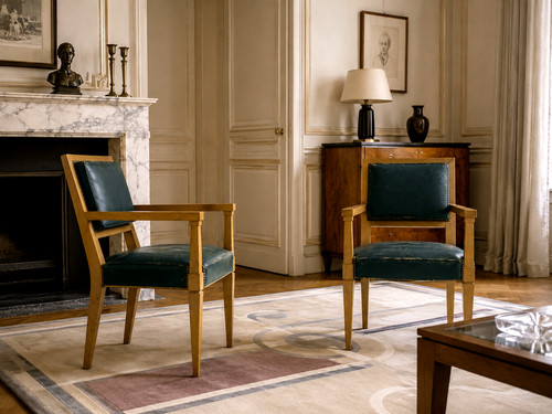 Ancienne paire fauteuil - ancienne,
