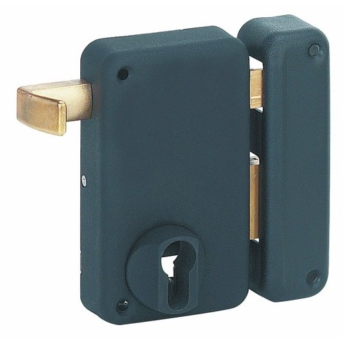 Serrure applique verticale - en,