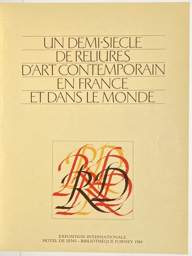 Demi siècle reliures - de,