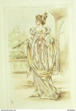 Gravure Mode Boutet (pointe