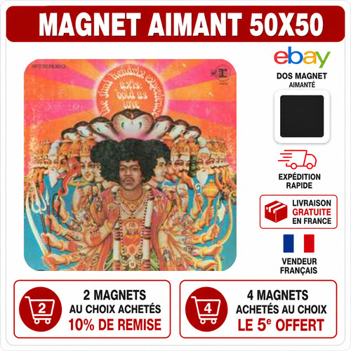 Magnet frigo jimi hendrix - -,