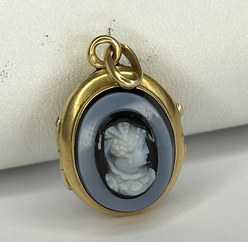 Pendentif porte photo - or, 18