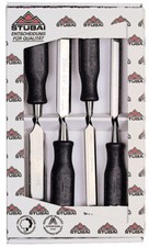 Stubai Pied de Biche 3544 Ciseau à Bois Ciseaux Ciseau Holzmeißel Stemmen Set