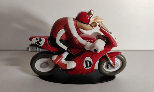 Figurine moto résine joe - figurine, en