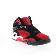Ewing Athletics Rogue Death Row Records baskets pour hommes en cuir rouge