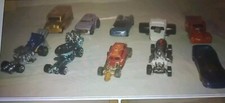 lot de 10 voiture  americaine dragster  hot rod  hotwheels 1/64 new Hot Wheels