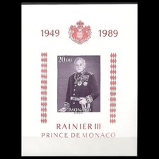 BF n° 45b - 40e anniv du règne de S.A.S. le Prince Rainier III