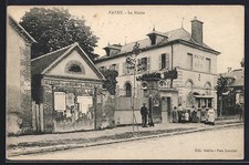 CPA Payns, La Mairie avec les