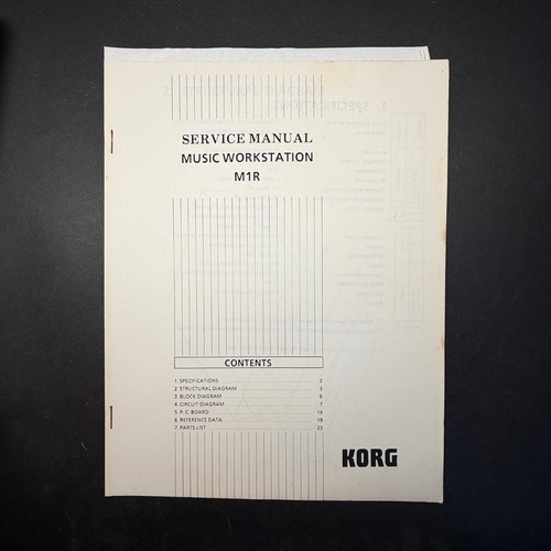 Vintage korg m1r music - vintage,