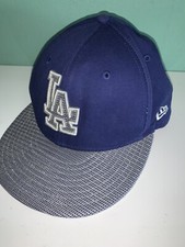 Casquette Snapback New Era Los Angeles Dodgers MLB Réglable Bleu/Gris Collector