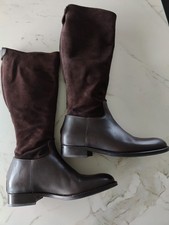 Bottes femme cuir daim - bottes,