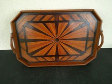 PLATEAU EN MARQUETERIE ART