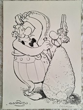 LITHOGRAPHIE ORIGINALE UDERZO