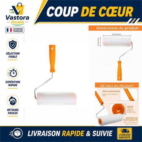 Rouleau débulleur ragréage - rouleau,