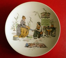 Assiette Enfants Richard  "Le cordonnier" SARREGUEMINES
