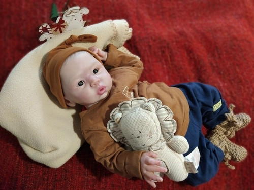 Bébé reborn asiatique marius - asiatique,