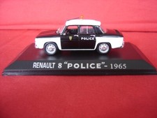 VOITURE RENAULT 8 POLICE 1965