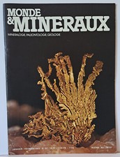 monde & minéraux N° 52 NEUF