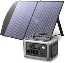 Centrale 600W avec Batterie 299Wh et Panneau Solaire 100W, Charge Rapide
