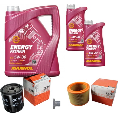 Mahle inspection set mannol - set, 7l