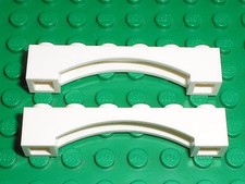 2 x Arche LEGO white Arch ref