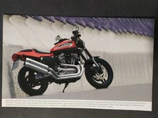 HARLEY DAVIDSON XR 1200  Moto photo document cutout 