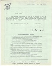  "TARIFS DES PNEUS VELO SCOOTER MOTO VELOMOTEUR CYCLOMOTEUR  MICHELIN" (1961)