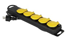 Bloc 5 prises étanche 16A