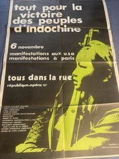 Affiche Manif Anti-guerre Vietnam 1971