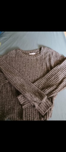 Bershka pull femme - , gris