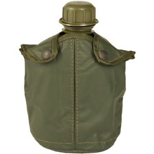Belgische Bidon / Gourde Armée Bidon Militaire Bouteille Avec Housse Olive