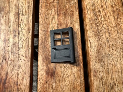Porte lego train station black - train,